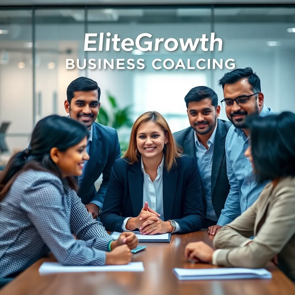 Team of career coaches collaborating in a meeting